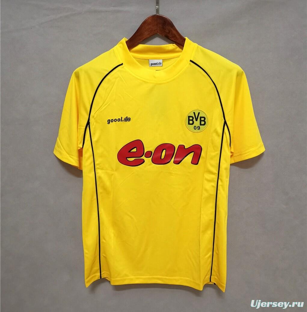 Retro 01/02 Borussia Dortmund Champions League Jersey