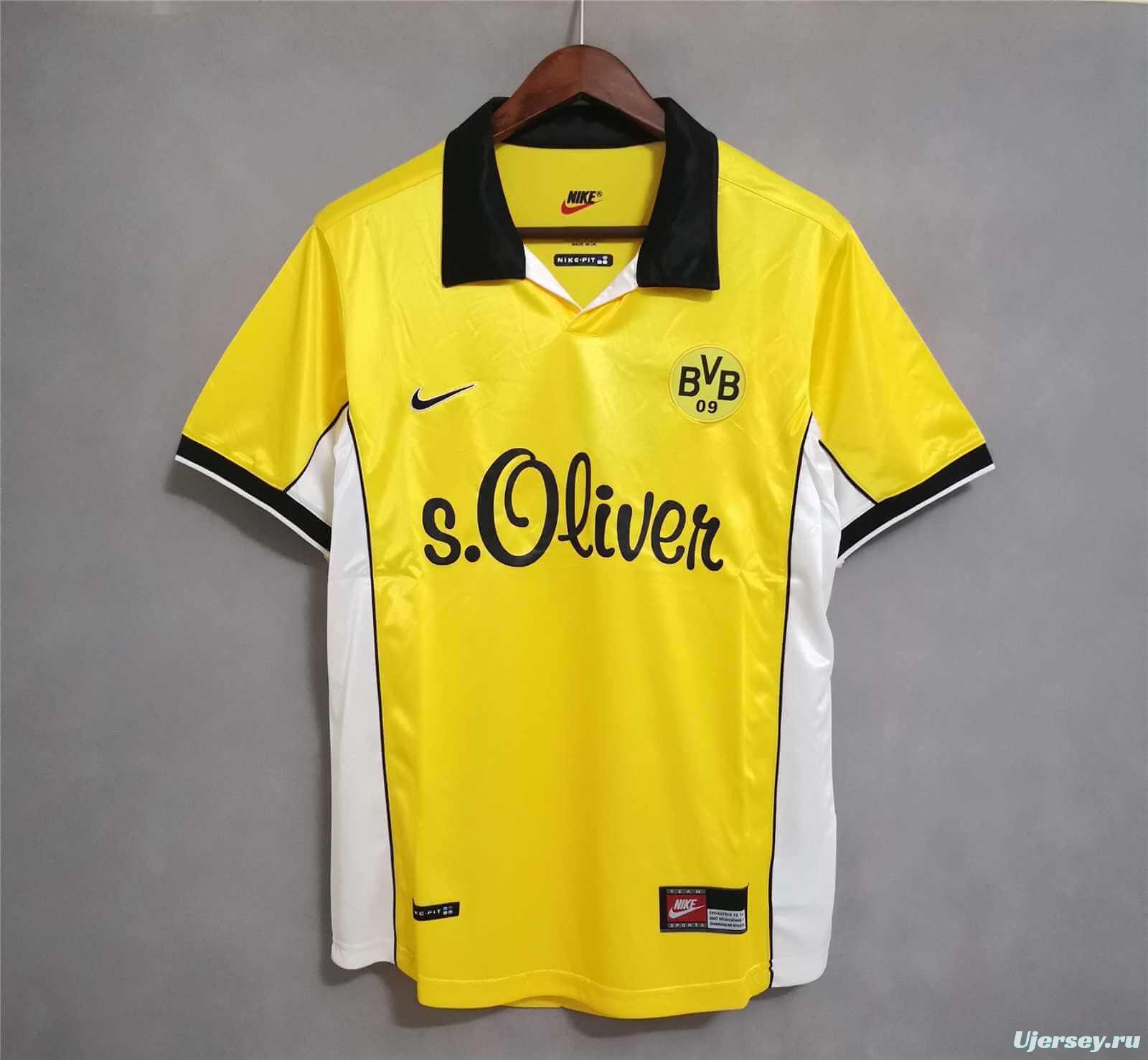 Retro 98/99 Borussia Dortmund Home Jersey