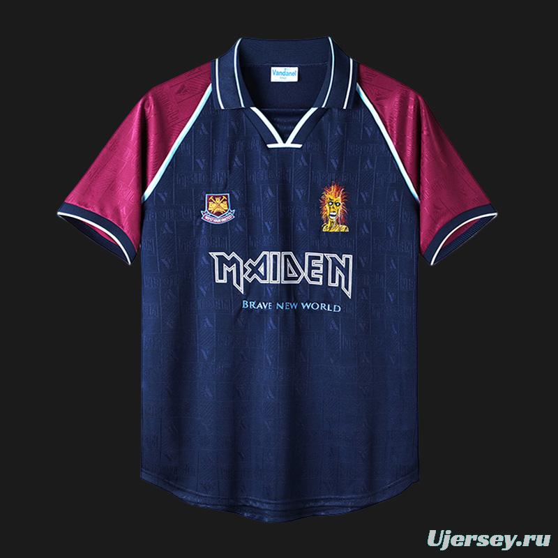 Retro 99/01 West Ham X Iron Maiden Home