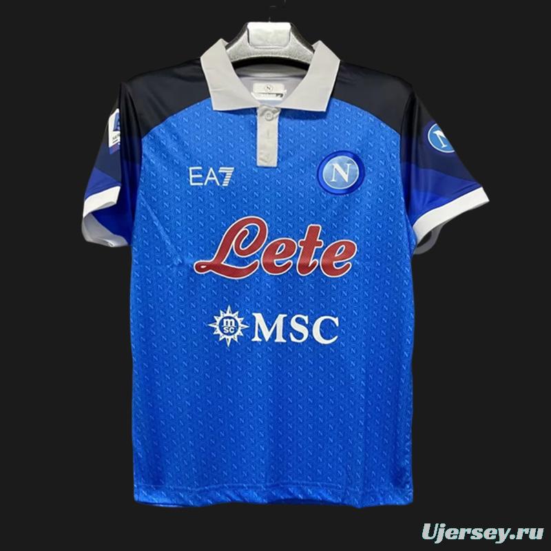 22/23 Napoli Home Champion Special Jersey