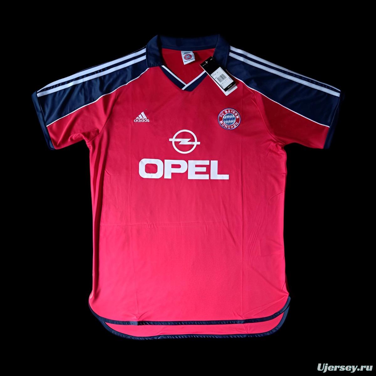 Retro 00/01 Bayern Munich Home Jersey