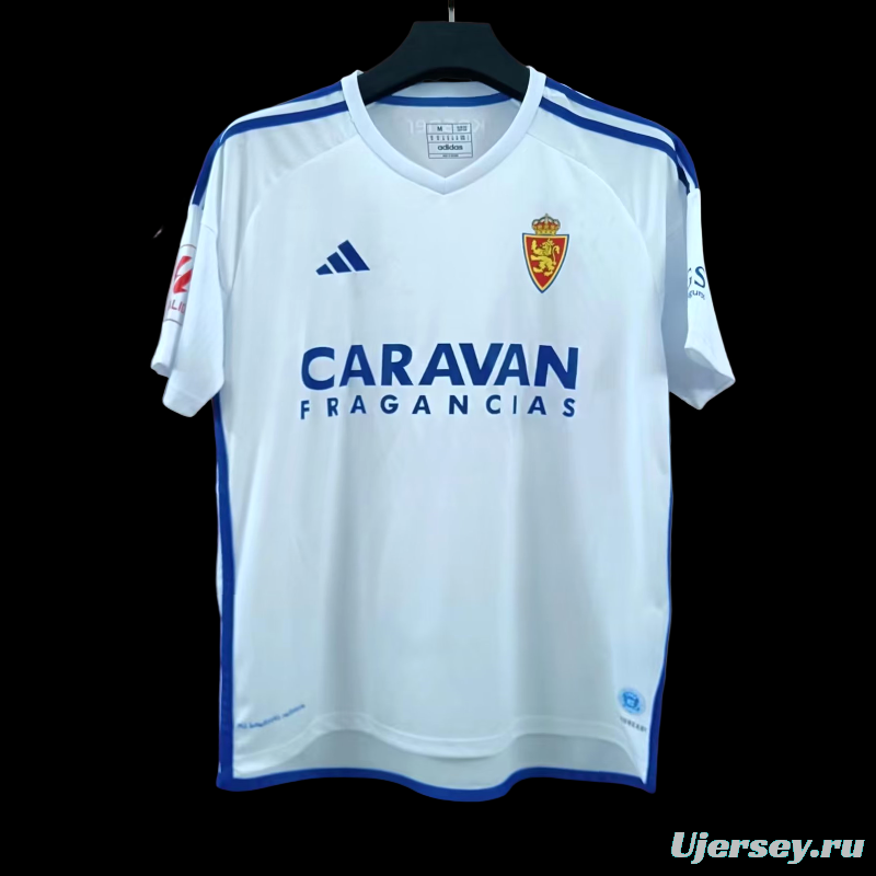 23/24 Real Zaragoza Home Jersey