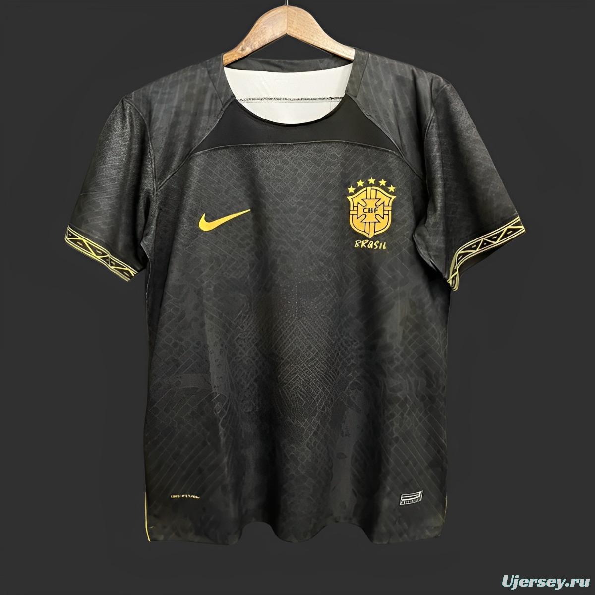 2023 Brazil Black Special Training Jersey