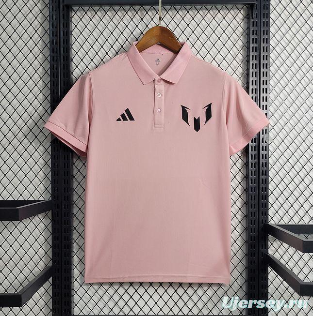 23/24 Inter Miami Casual Pink POLO Shirt