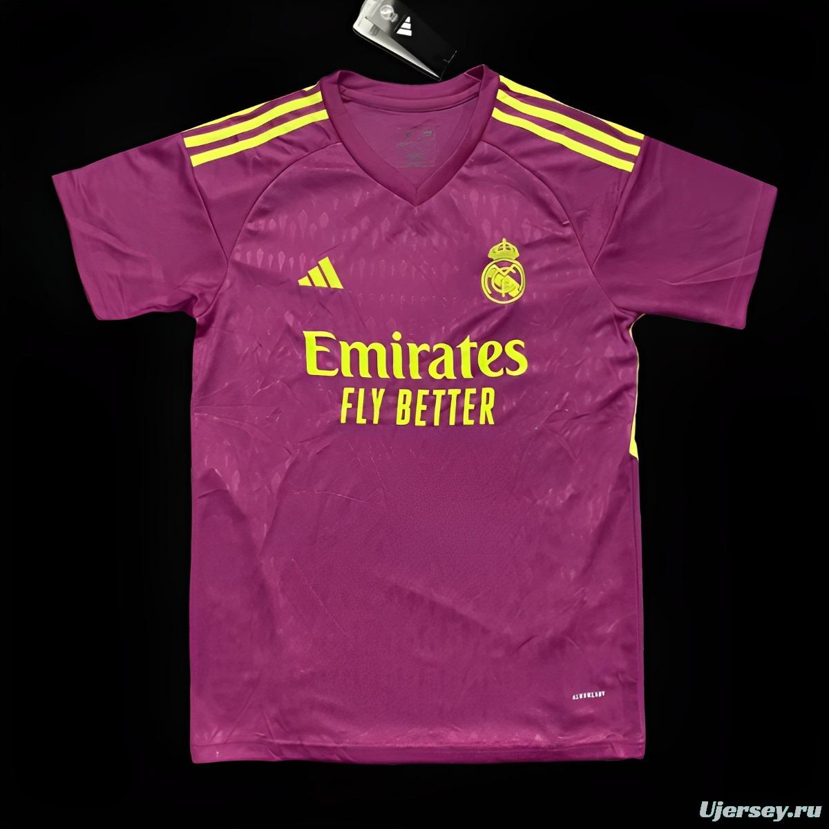 23/23 Real Madrid Purple Goalkeeper Jersey