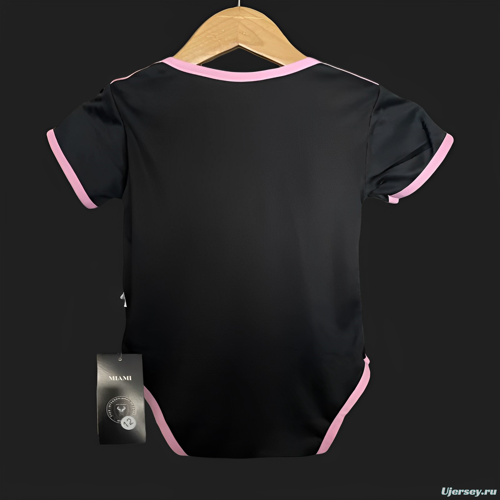 23/24 Inter Miami Away Black Baby Jersey（6-18Month）