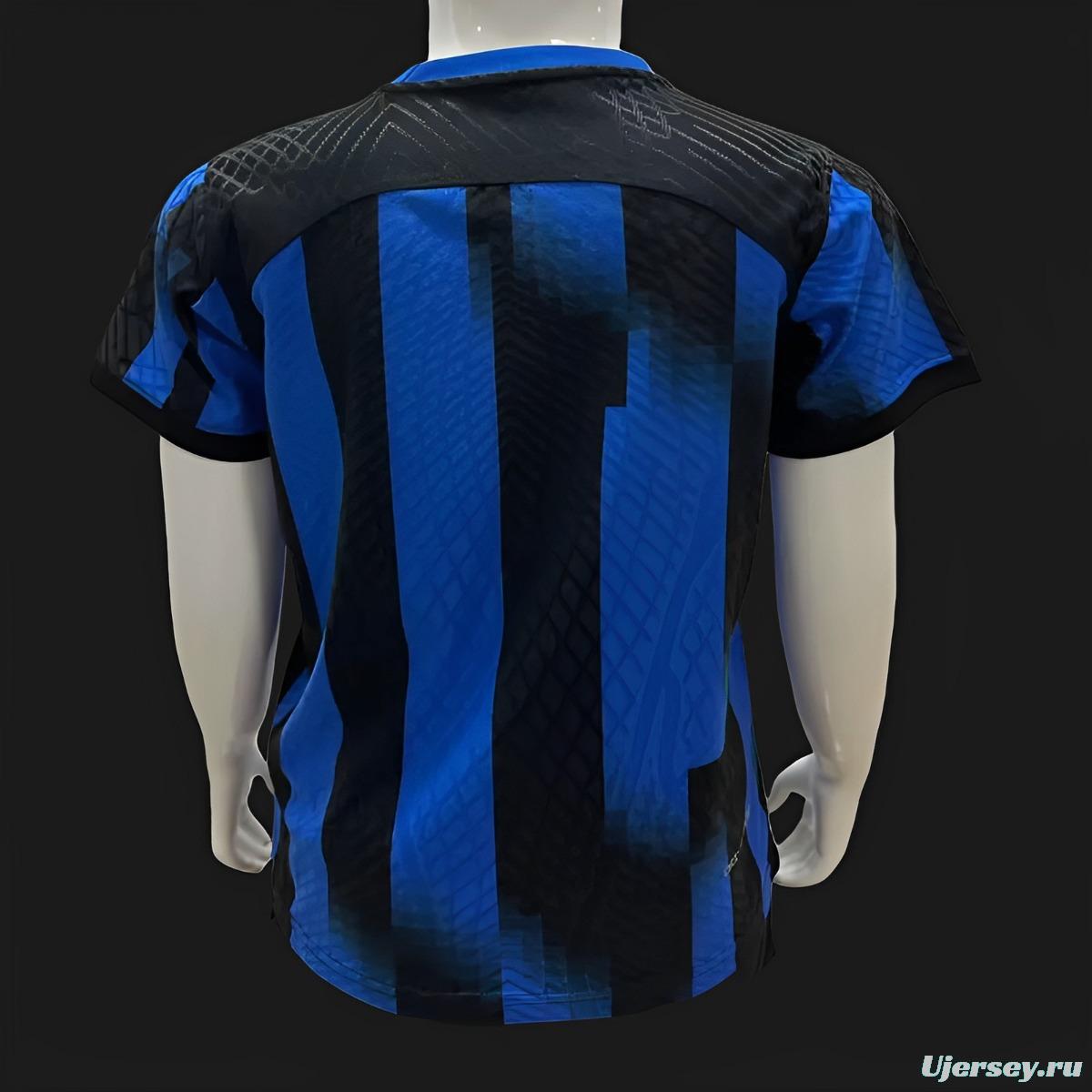 Player Version 23/24 Kids Inter Milan Home Jersey