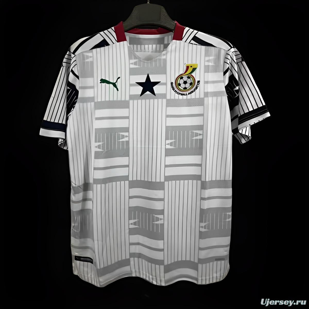 Retro 2020 Ghana Home Jersey