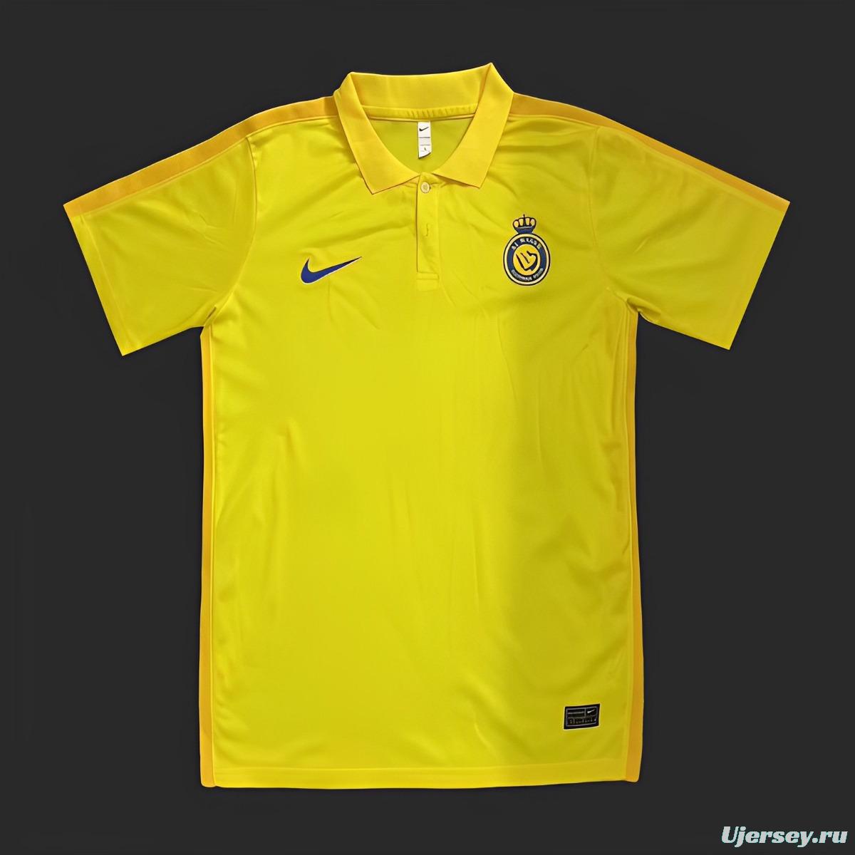 23/24 Al-Nassr FC Home Polo Jersey