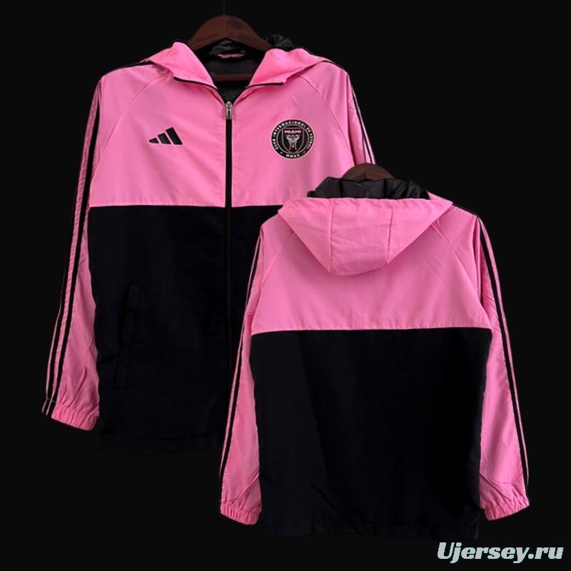 23/24 Inter Miami Black Pink Windbreaker