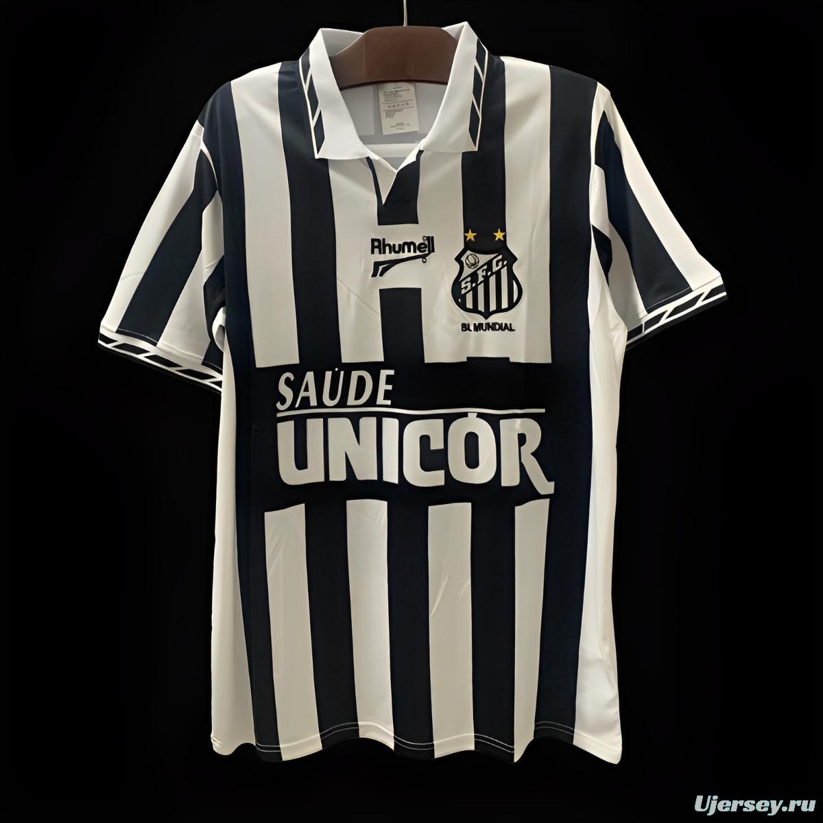 Retro 95/96 Santos Home Jersey