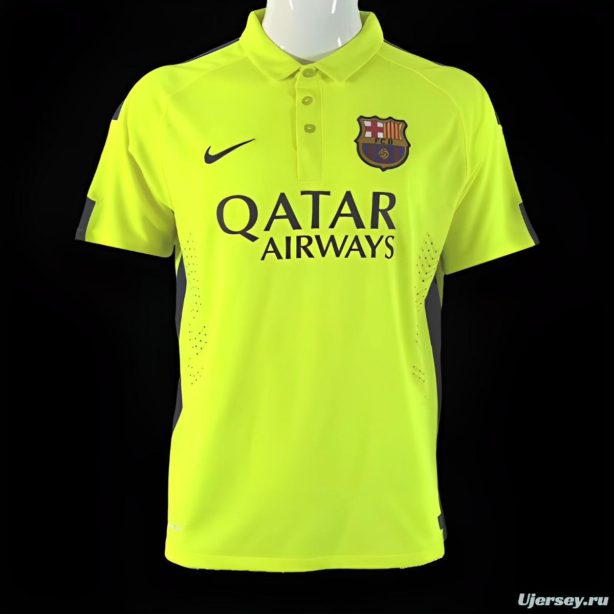 Retro 14/15 Barcelona Third Green Jersey