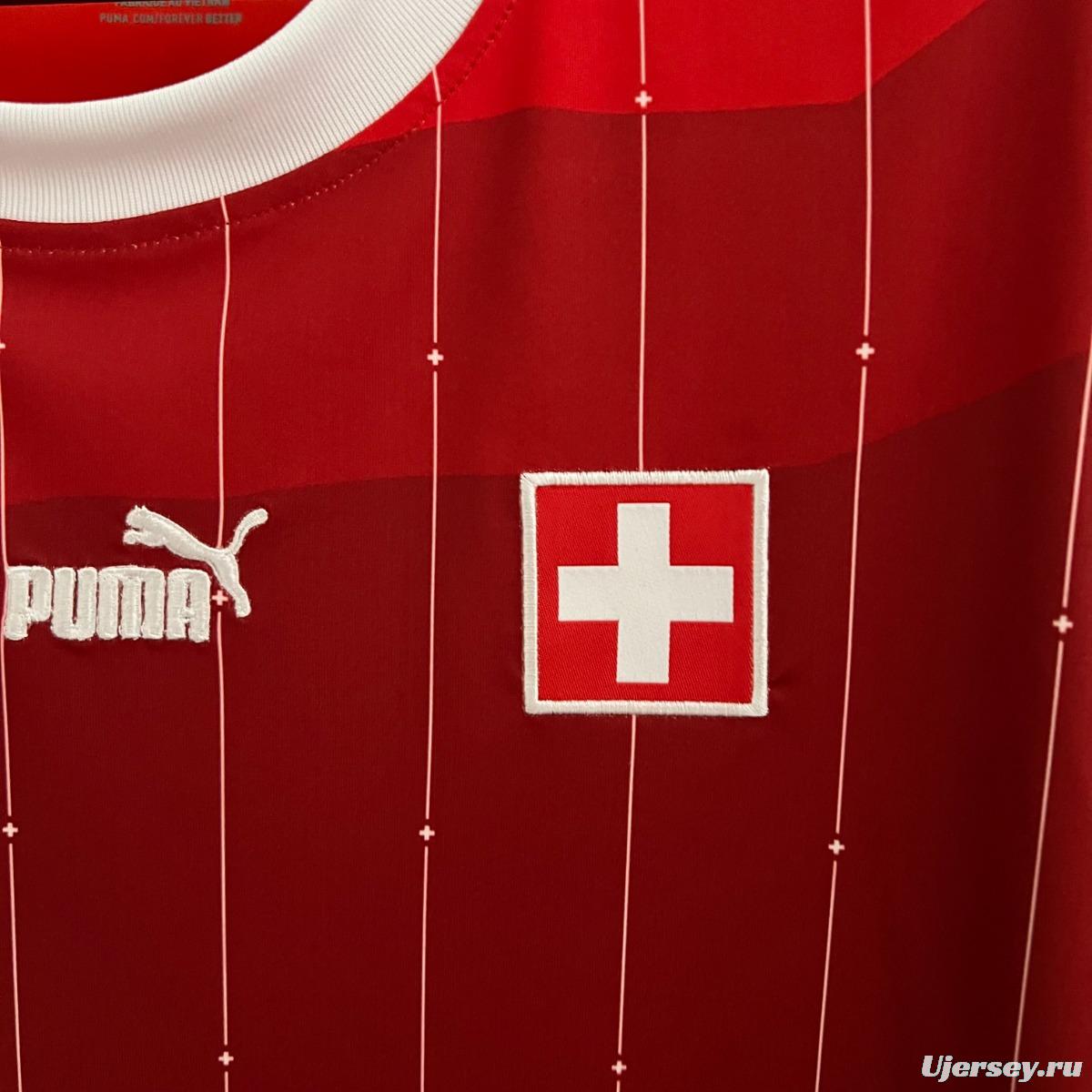 2023 Switzerland Home Jersey