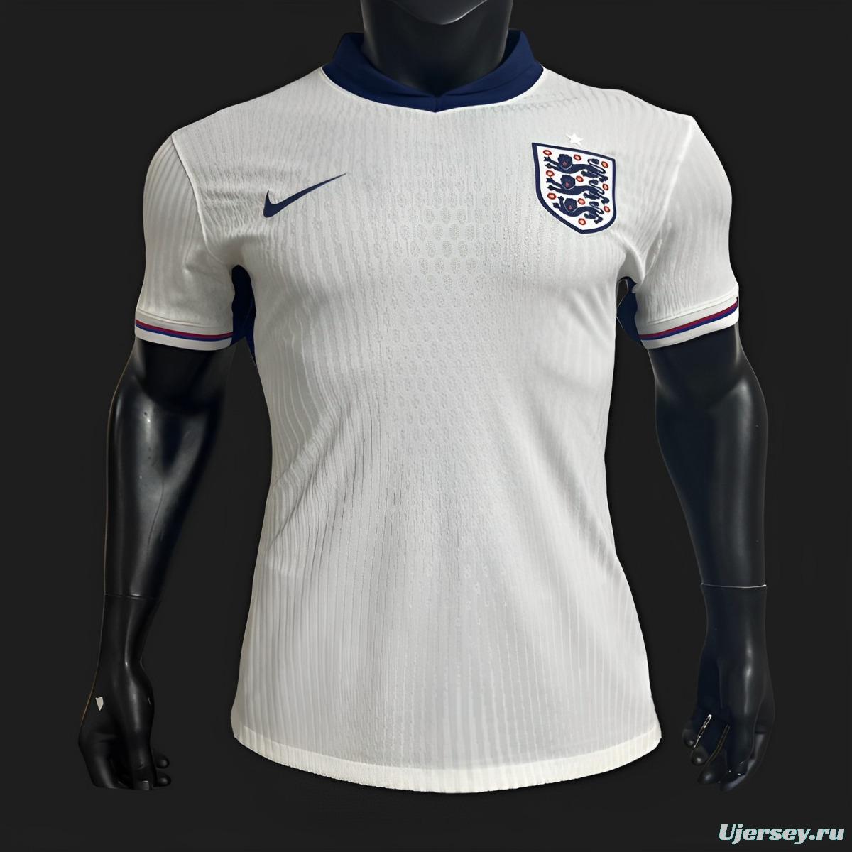 Player Version 2024 England Home Jersey