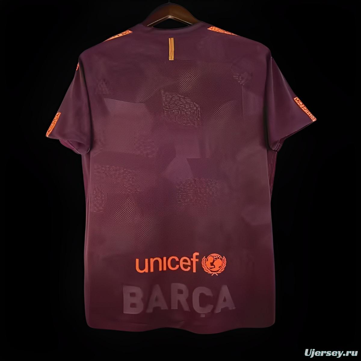 Retro 17/18 Barcelona Third Jersey