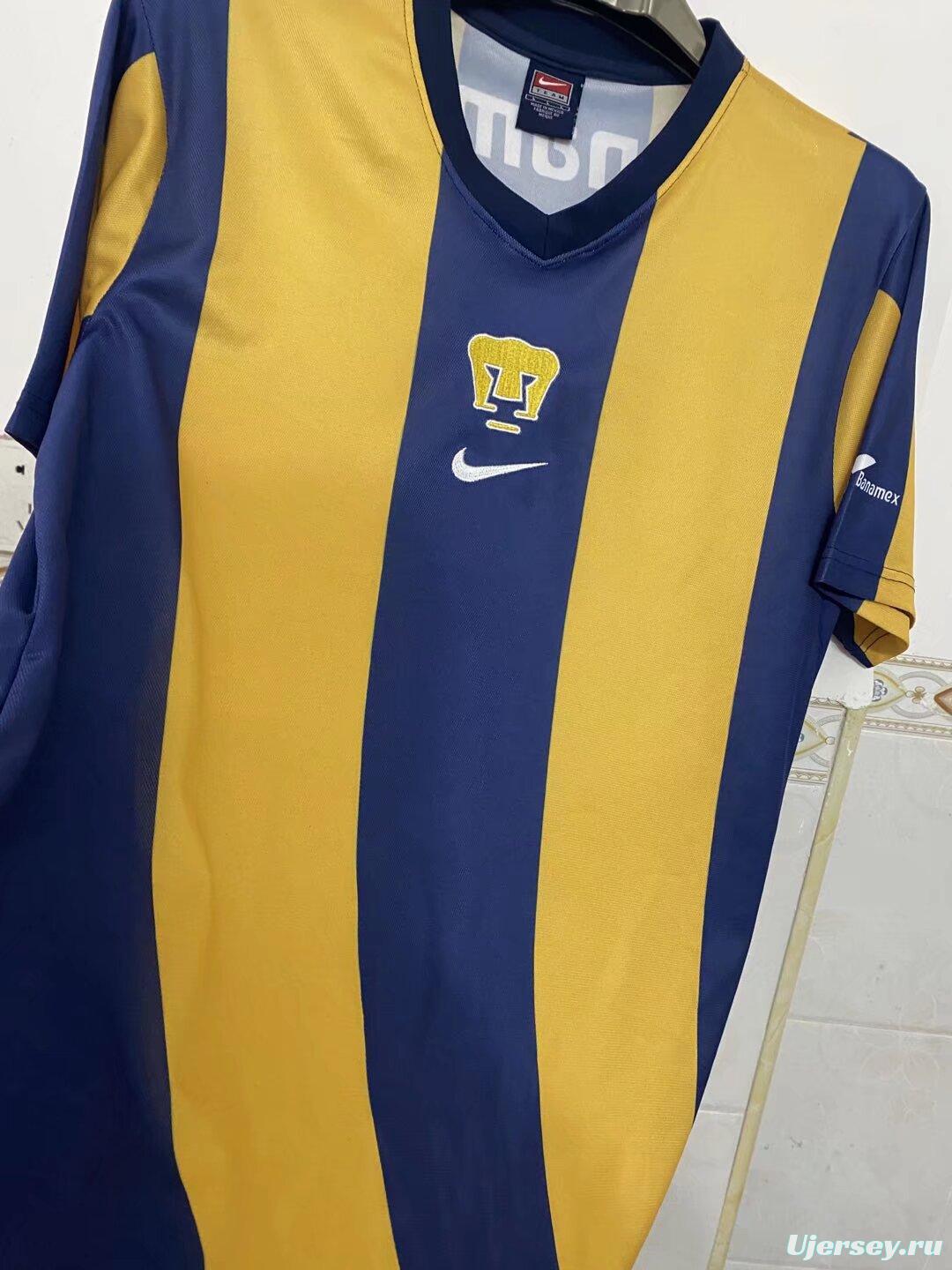 Retro 00/01 Pumas UNAM Home Jersey