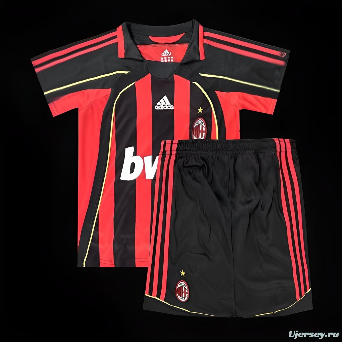 Retro 06/07 AC Milan Home Jersey