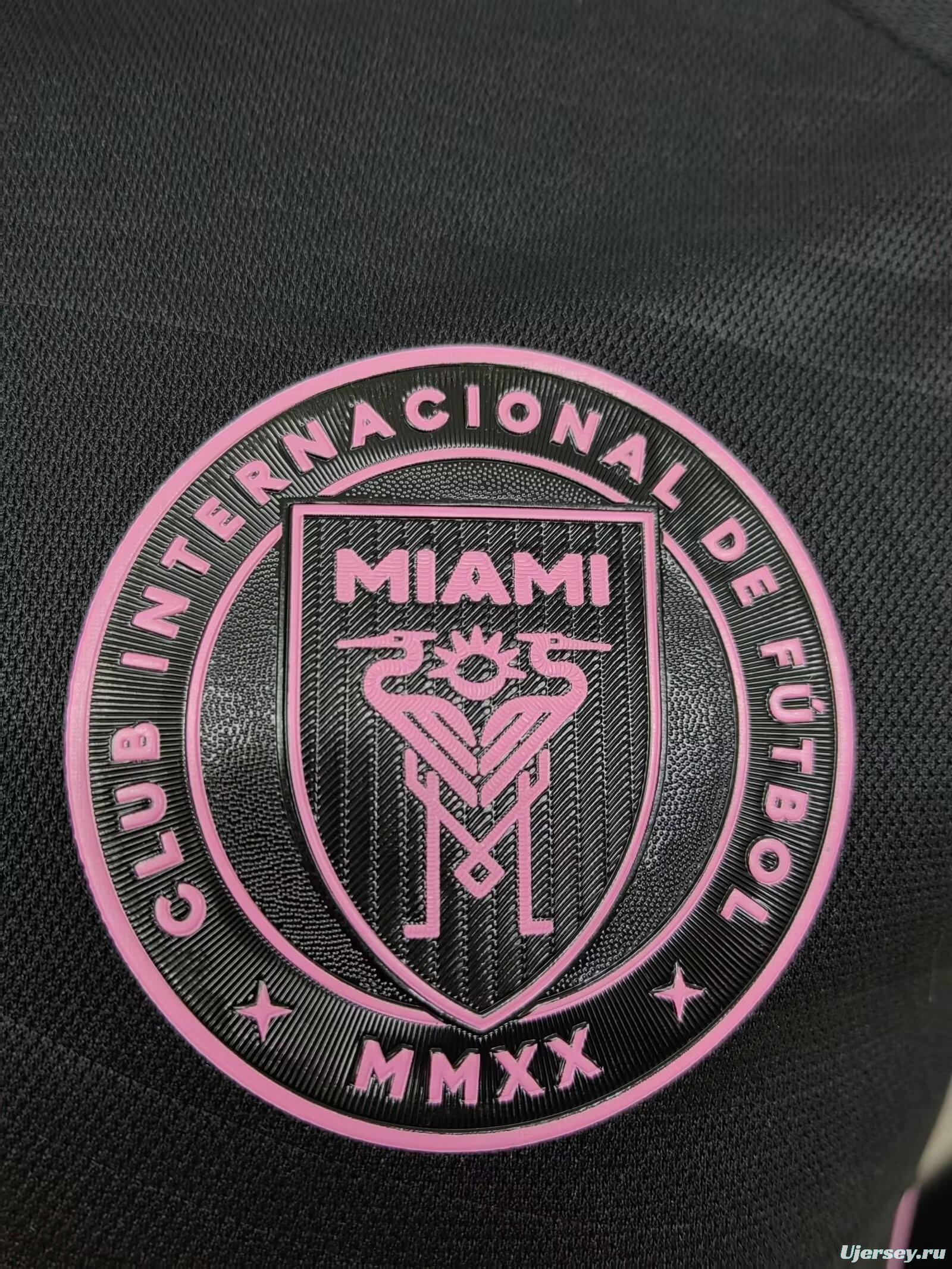 Player Version 24/25 Inter Miami Away Black Jersey