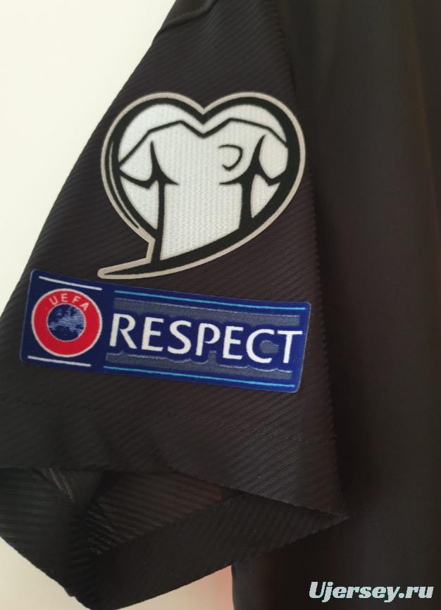 Retro 2020 Netherlands Away Black Jersey