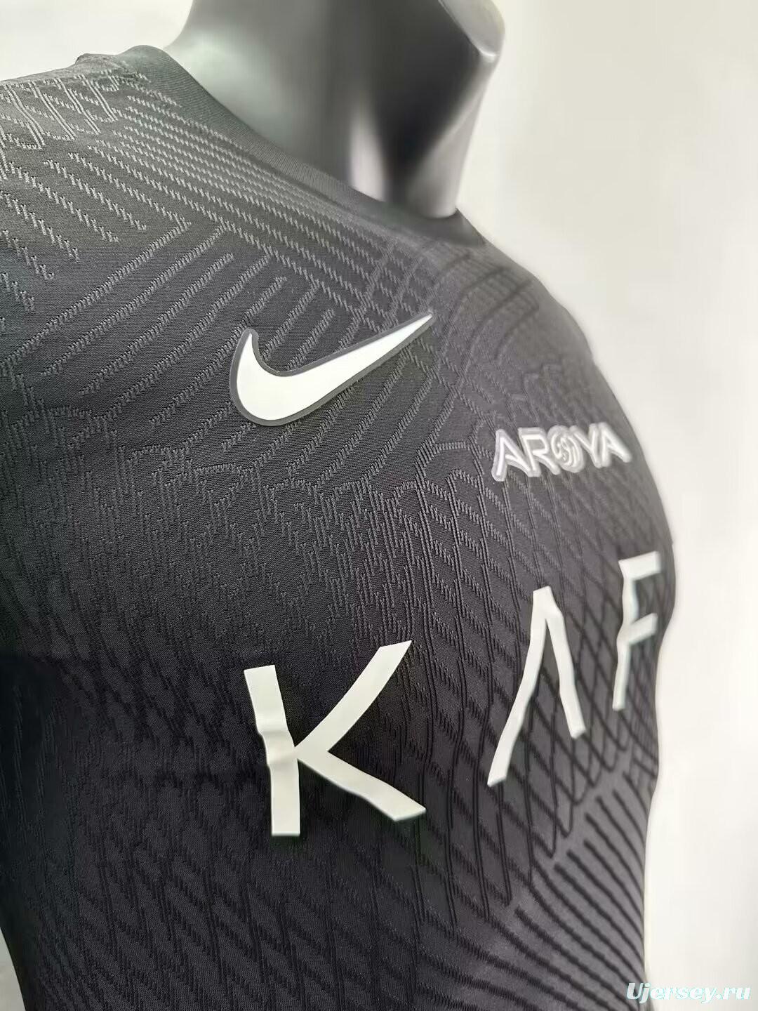 Player Version 23/24 AL NASSR Black Goalkeeper Jersey