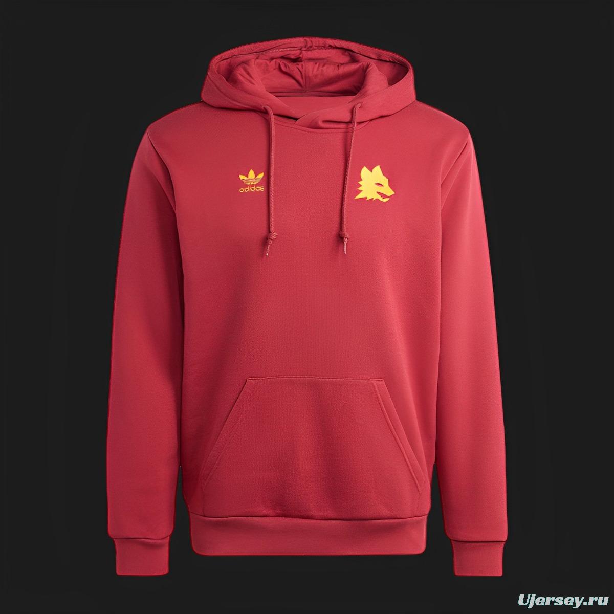 23/24 Roma Red Mens Hoodie