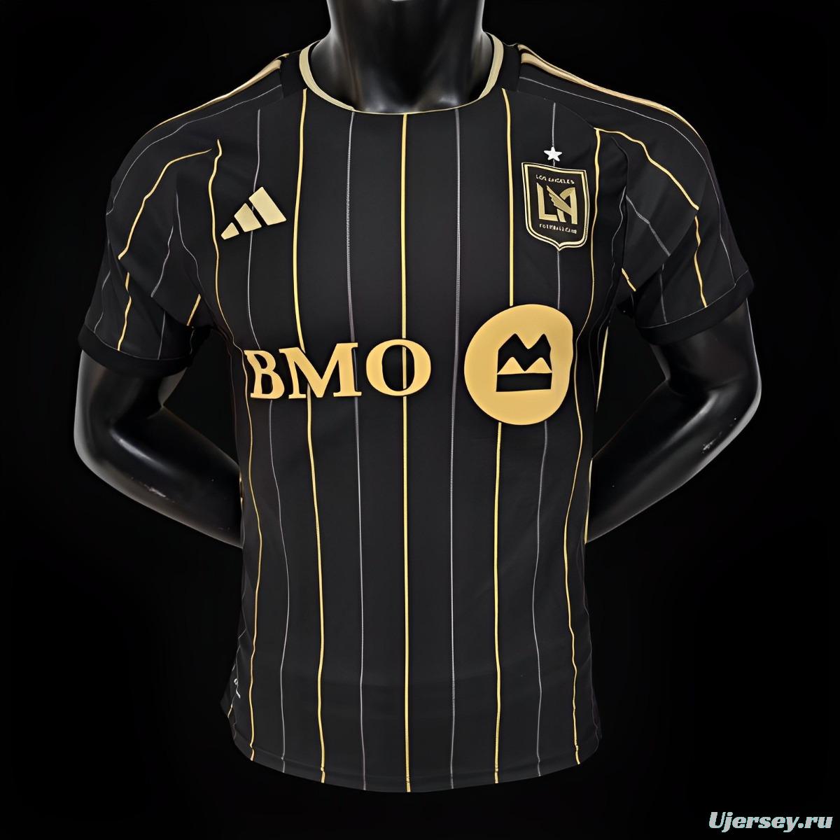 Player Version 24/25 Los Angeles Away Black Jersey