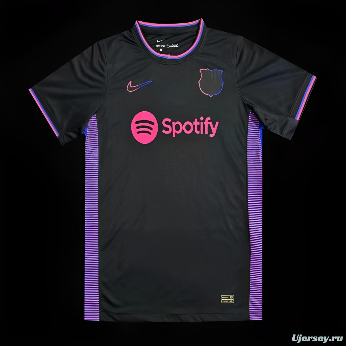 23/24 Barcelona Black Training Jersey