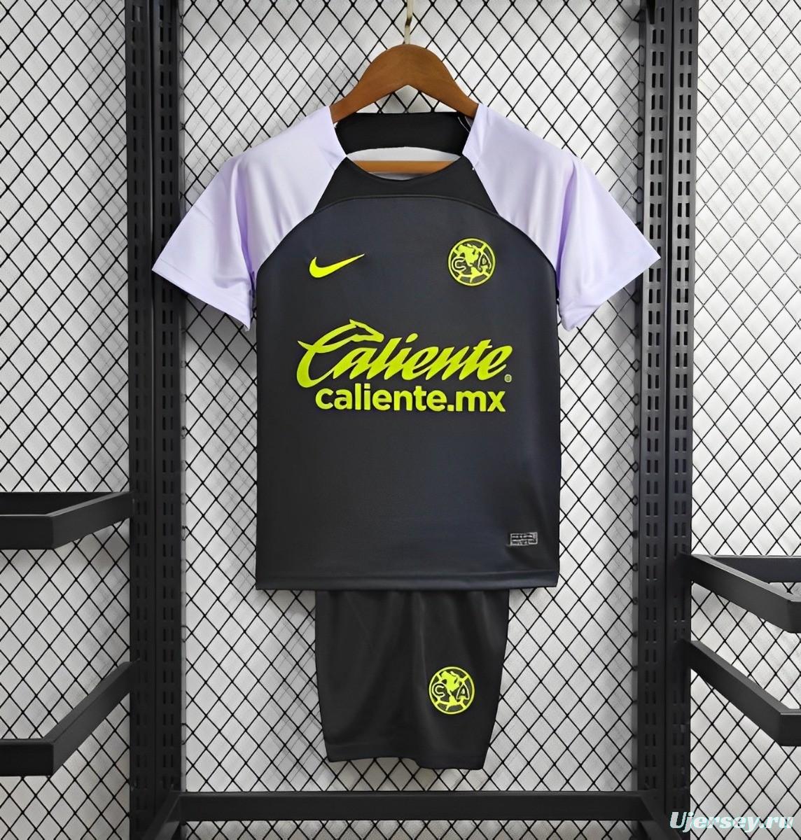 23/24 Kids Club America Purple Black Jersey