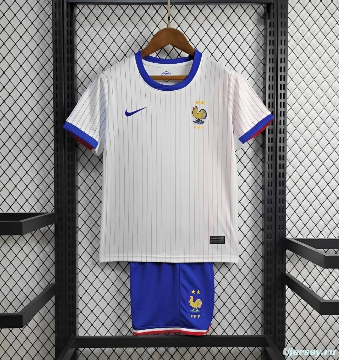 24/25 Kids France Away Jersey