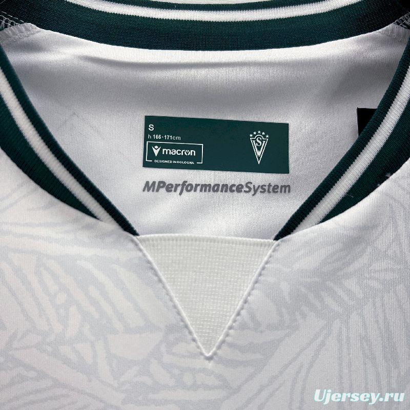24/25 Santiago Wanderers Away White Jersey