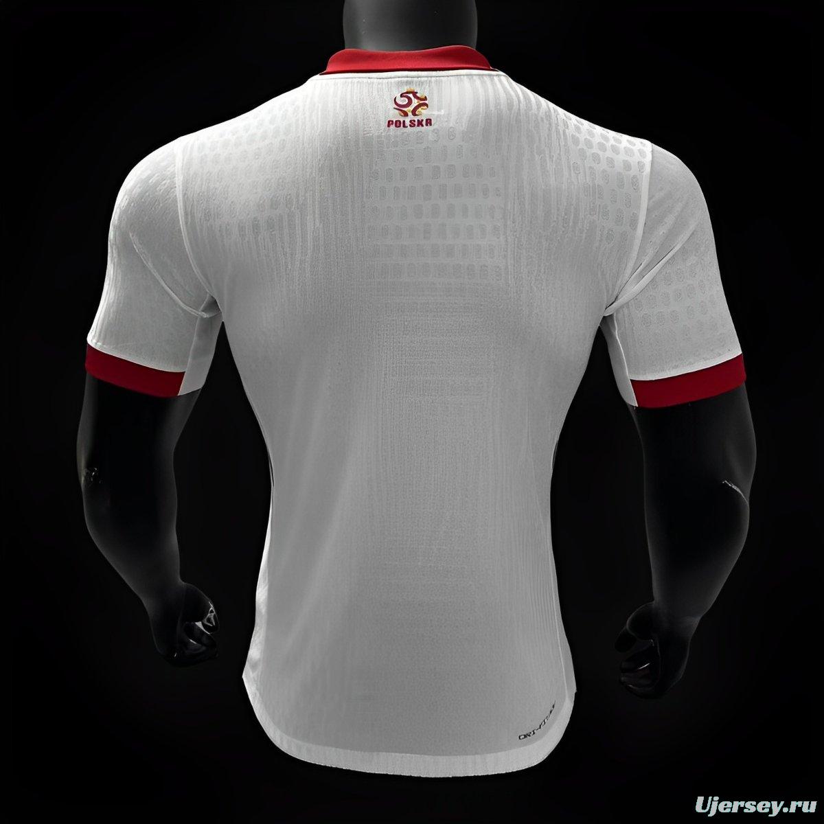 Player Version 2024 Poland Home Jersey