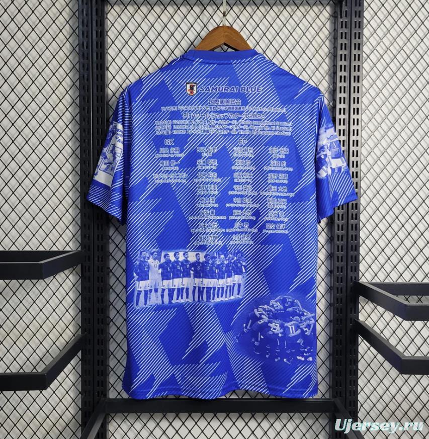 2024 Japan Samurai Blue Special Jersey