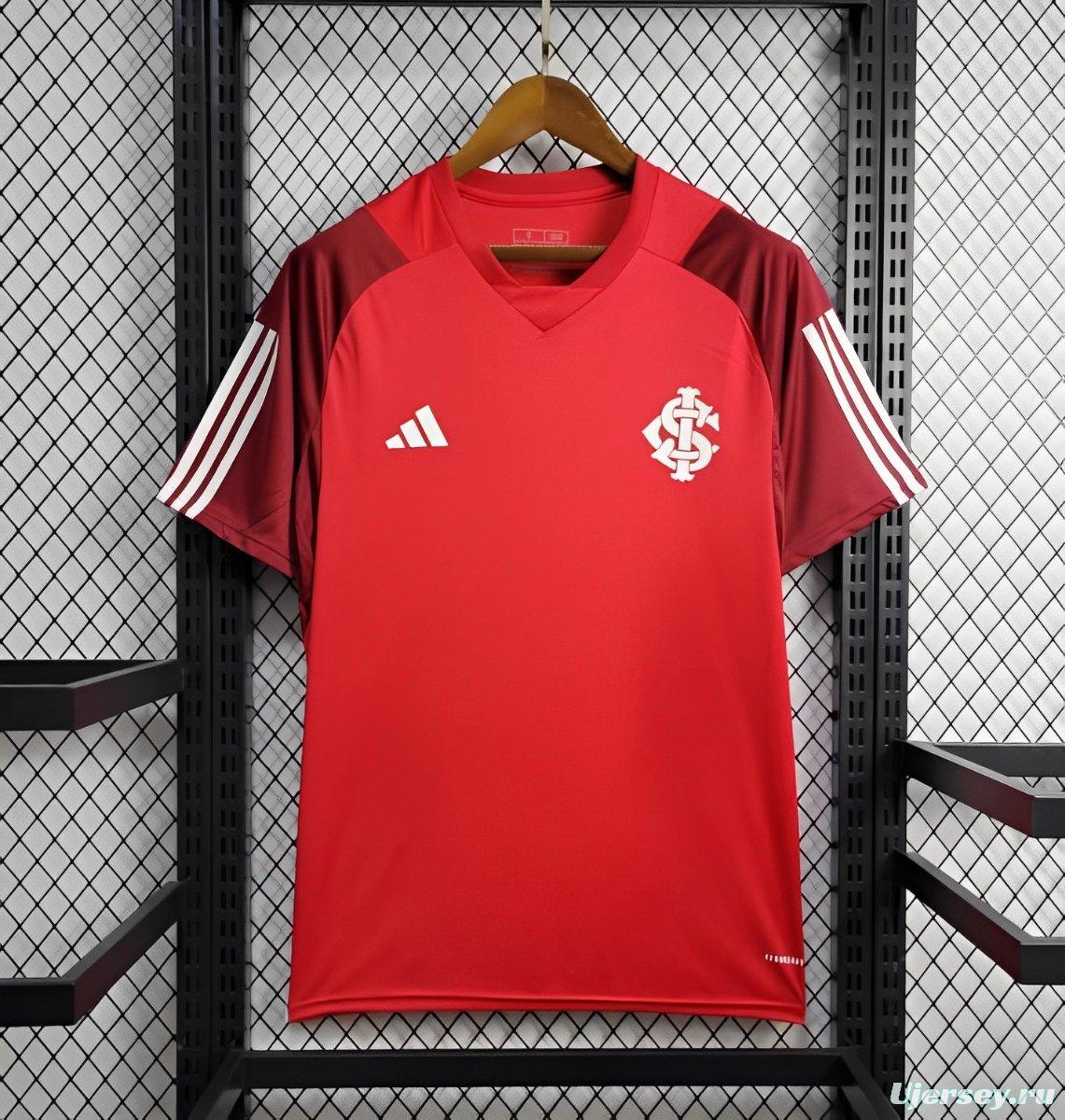 24/25 SC Internacional Training Red/Wine Jersey