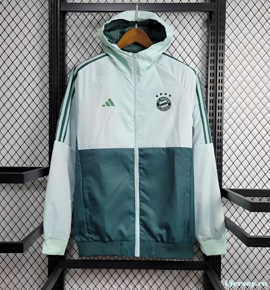 24/25 Bayern Munich Green Windbreaker