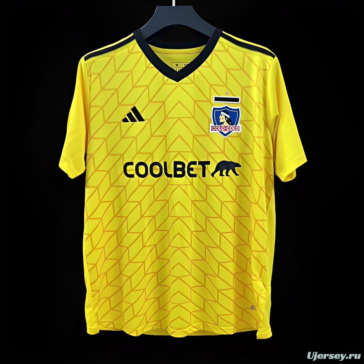 24/25 COLO COLO Yellow Goalkeeper Jersey