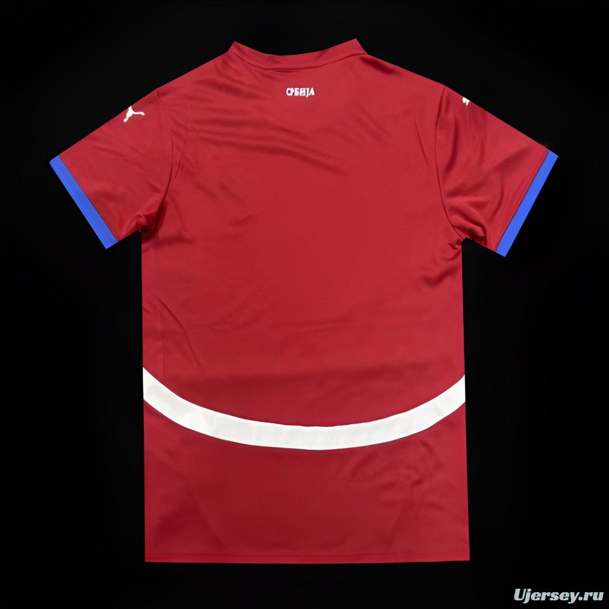 2024 Serbia Home Jersey