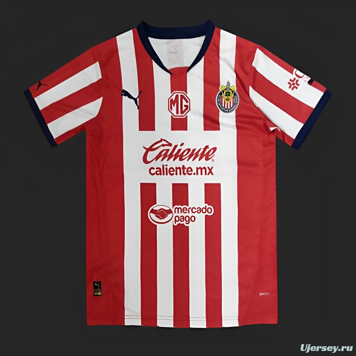 24/25 Chivas Guadalajara Home Jersey