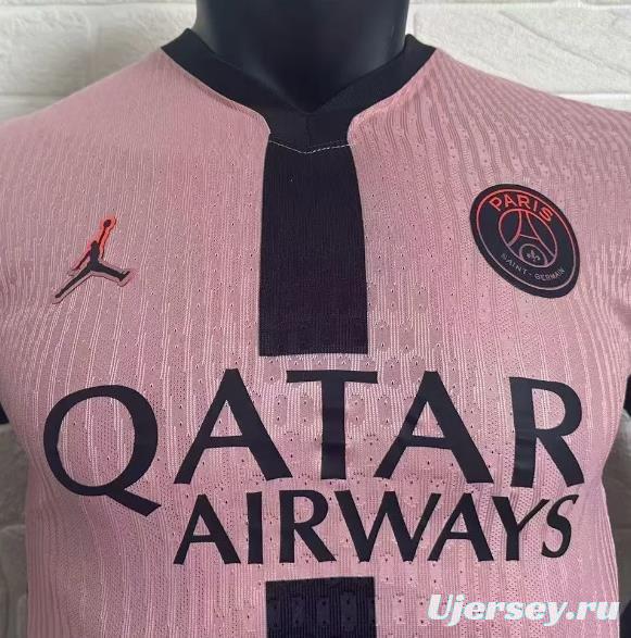 Player Version 24/25 PSG Third Pink Jersey