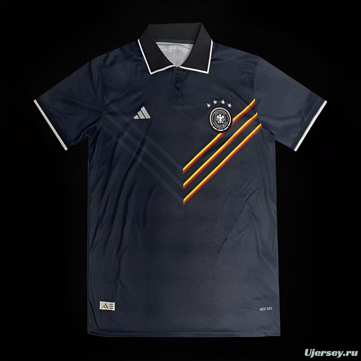 2024 Germany Black POLO Jersey