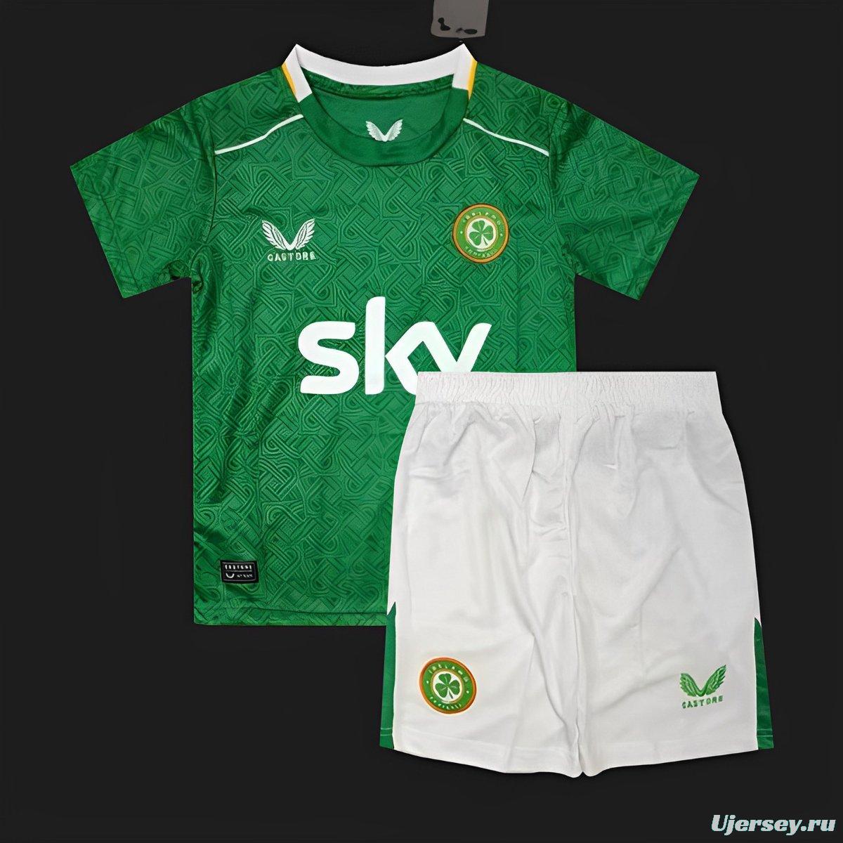 2024 Kids Ireland Home Jersey