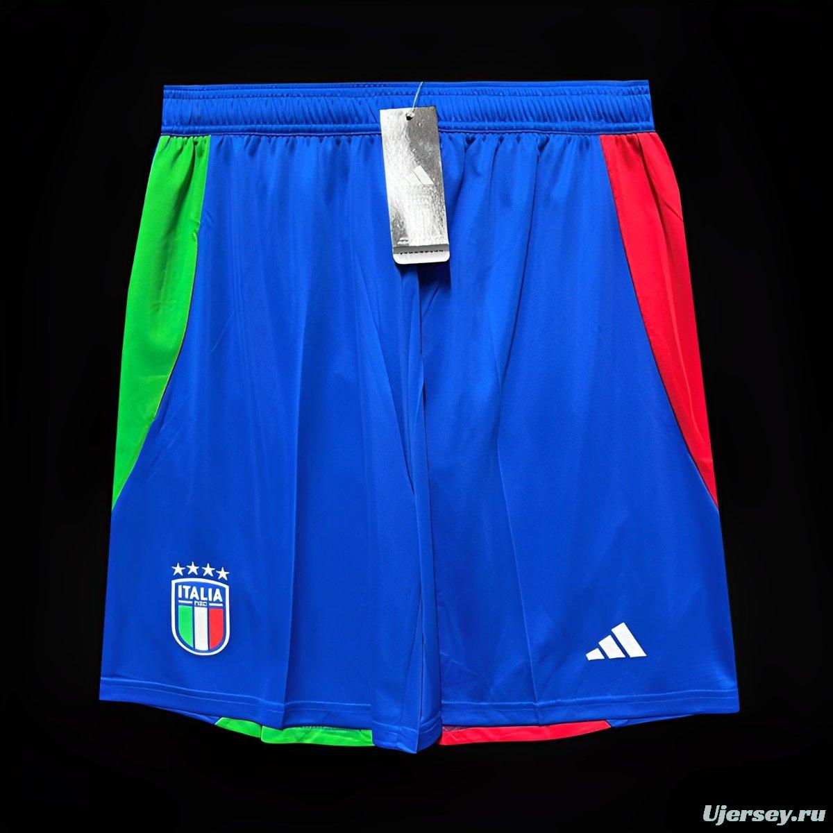 2024 Italy Away Blue Shorts