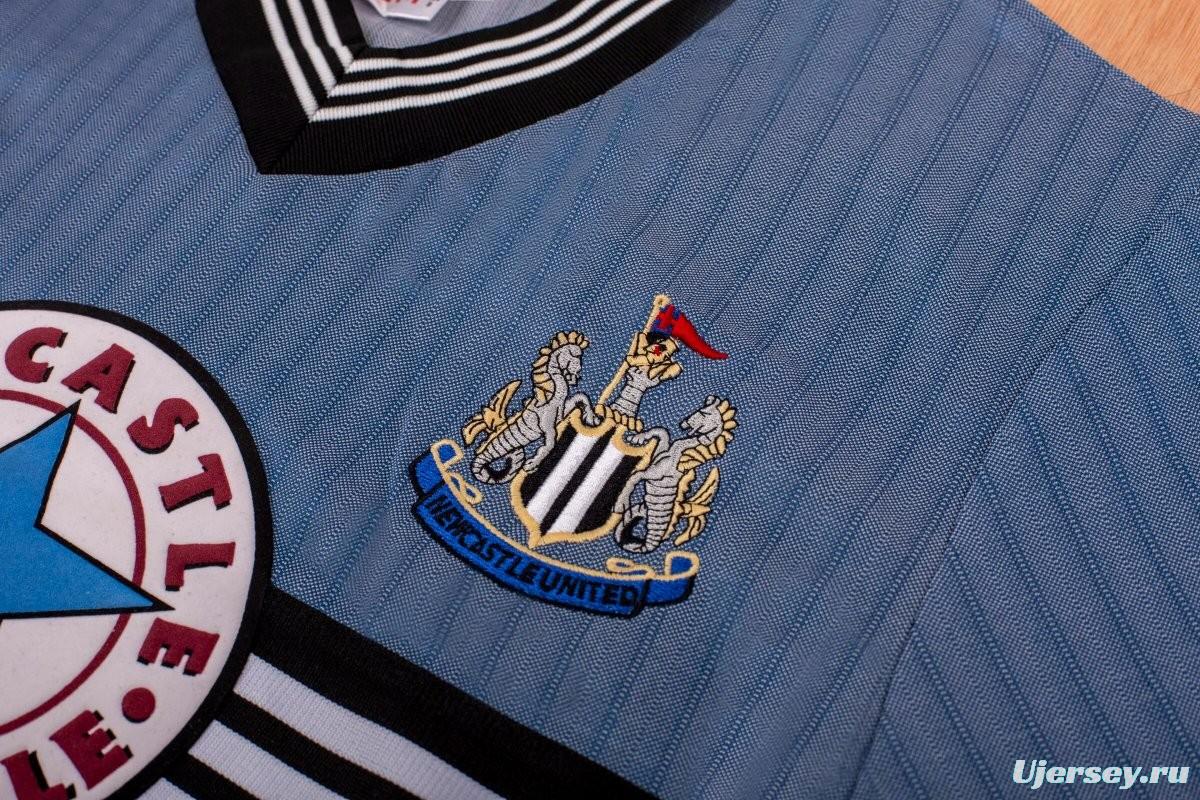 Retro 95/96 Newcastle United Away Grey Jersey