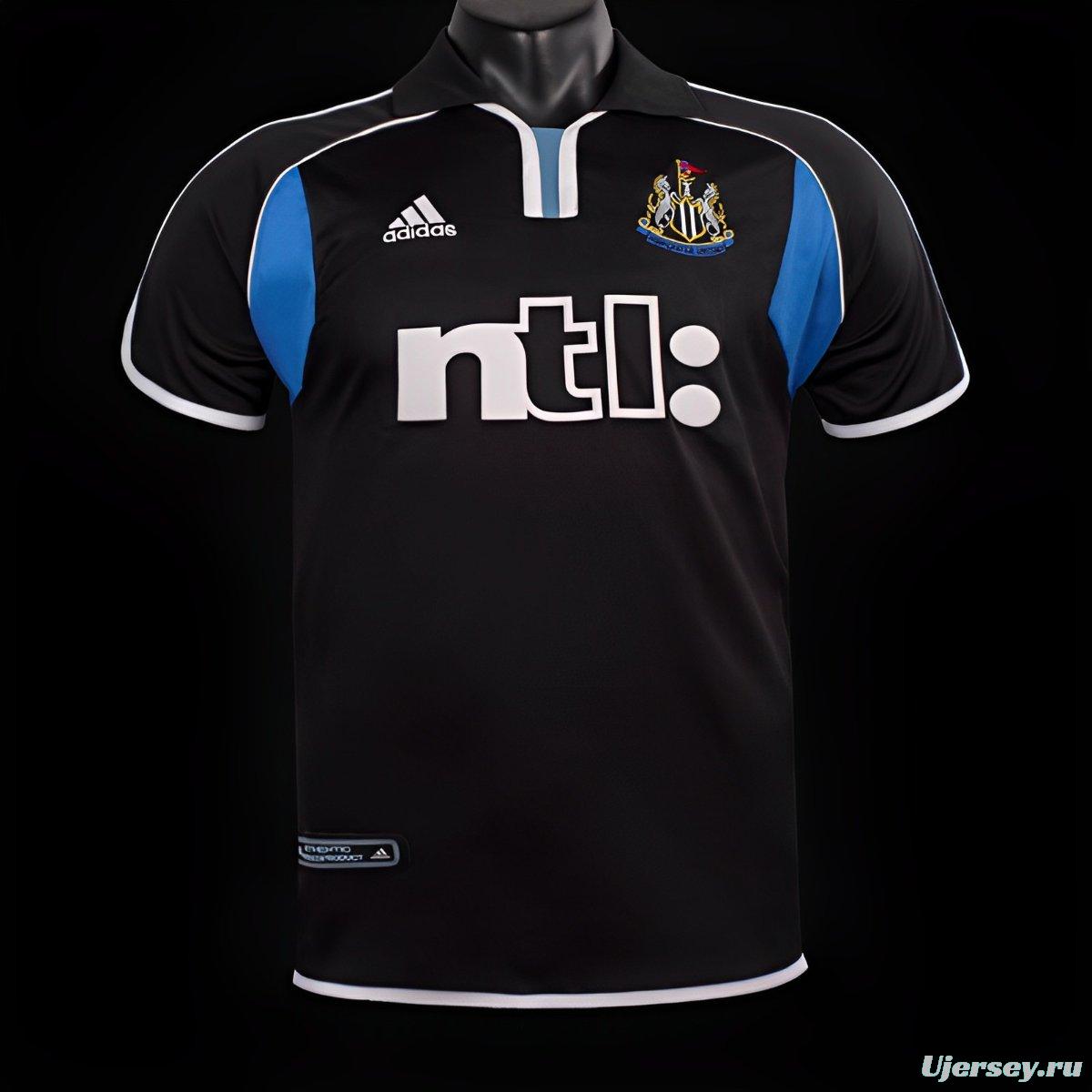 Retro 01/02 Newcastle United Away Black Jersey