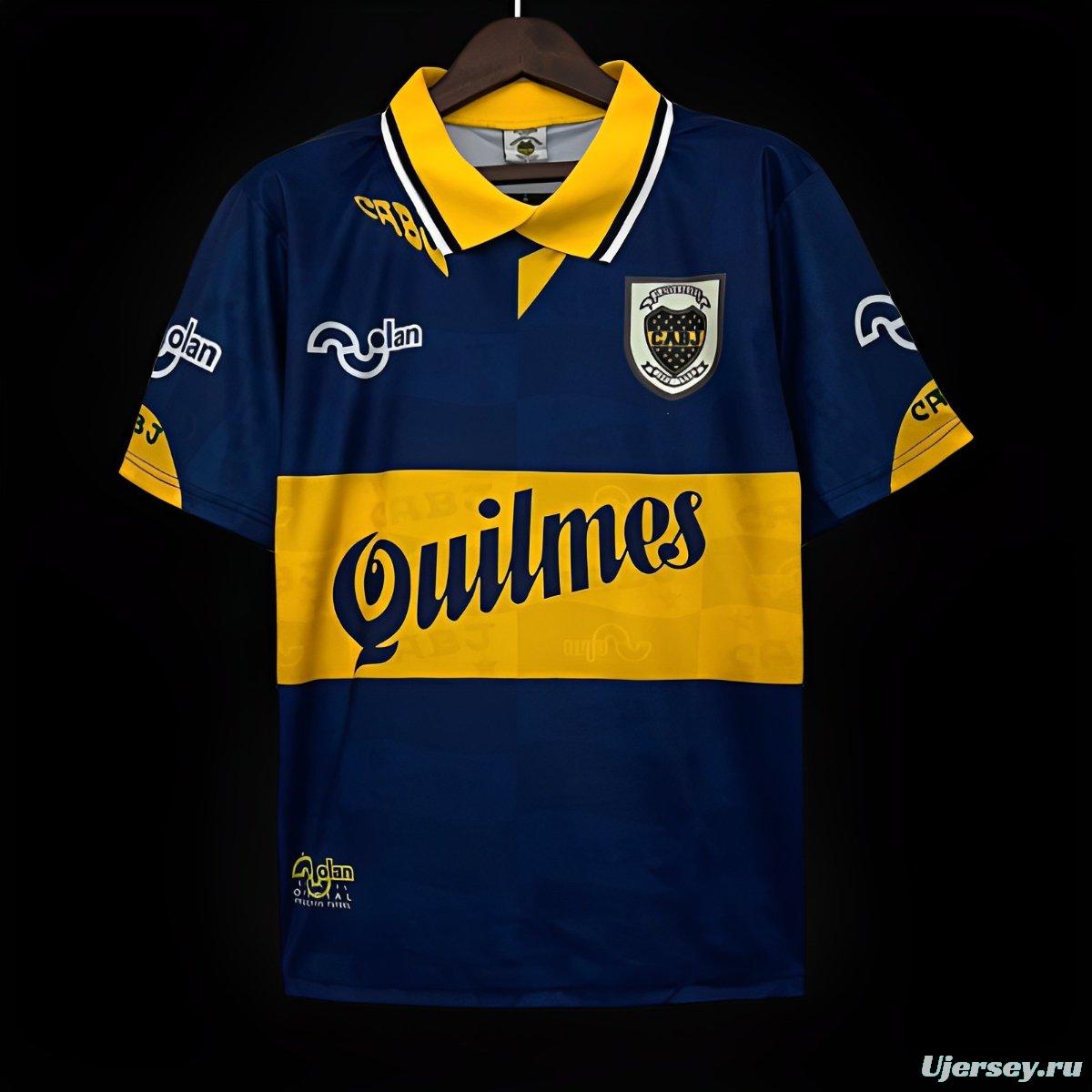 Retro 95/96 Boca Juniors Home Jersey