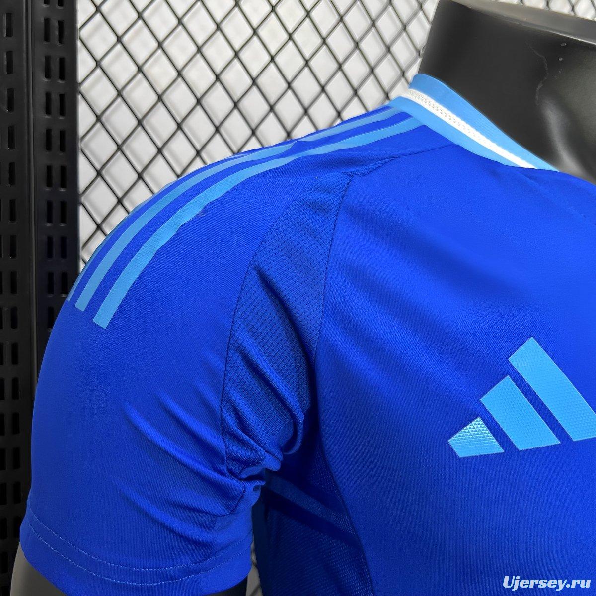 Player Version 2024 Argentina Away Blue Jersey