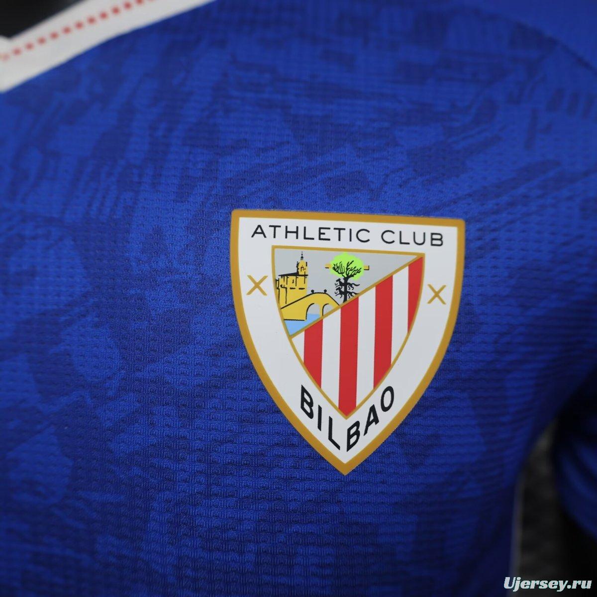 Player Version Athletic Bilbao Away Blue Jersey