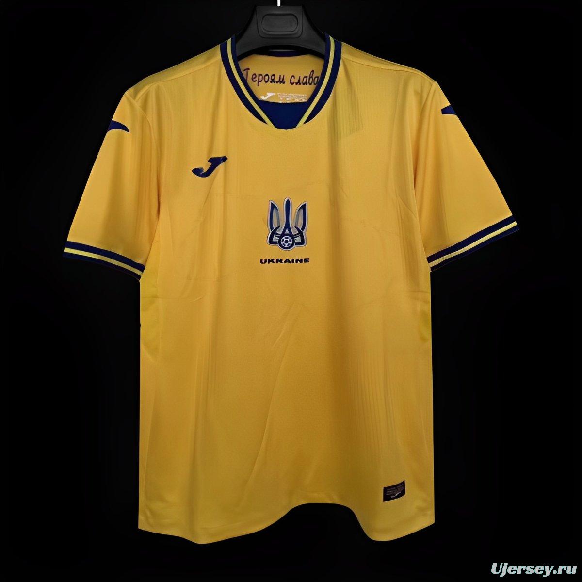 2022 Ukraine Home Jersey