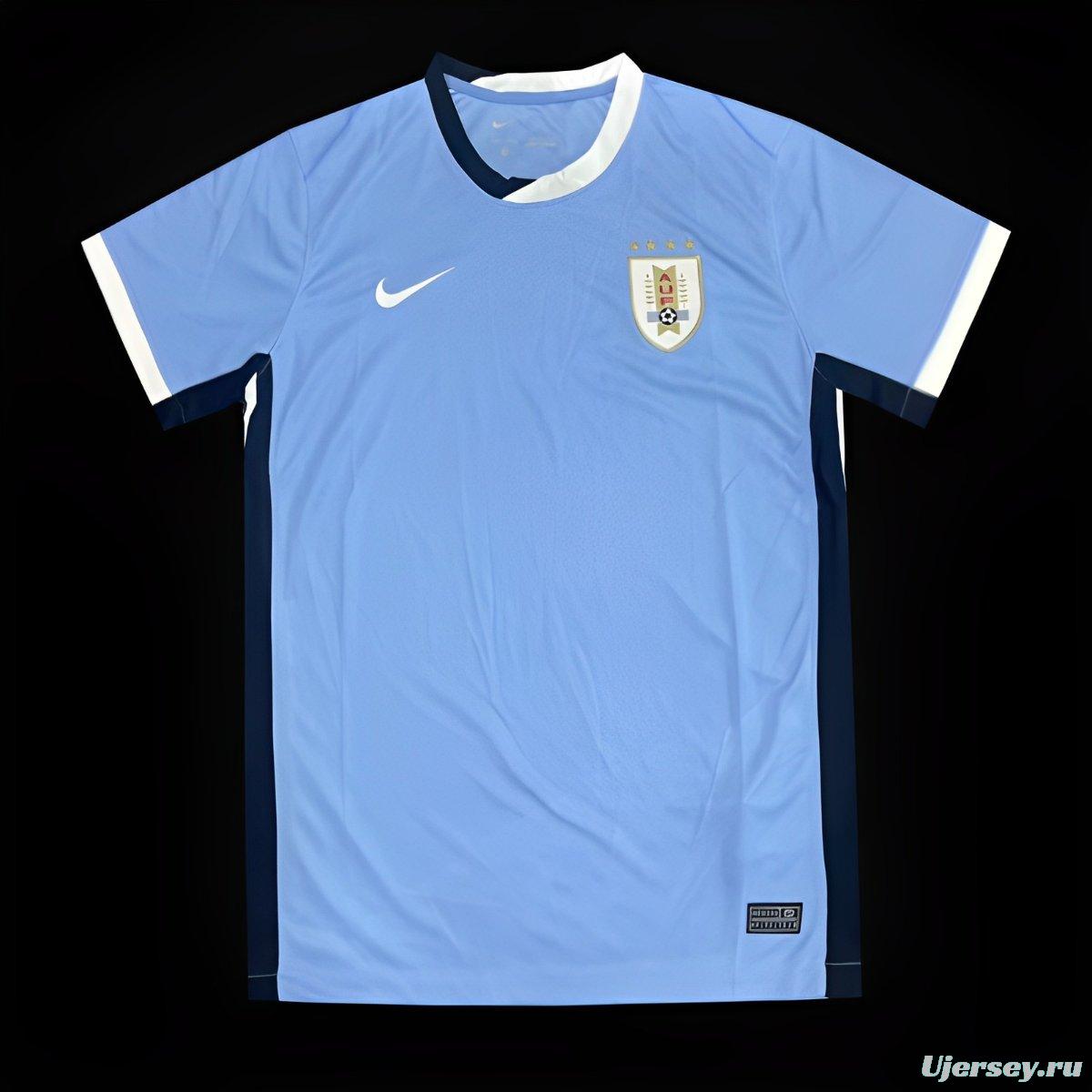 2024 Uruguay Away Blue Jersey