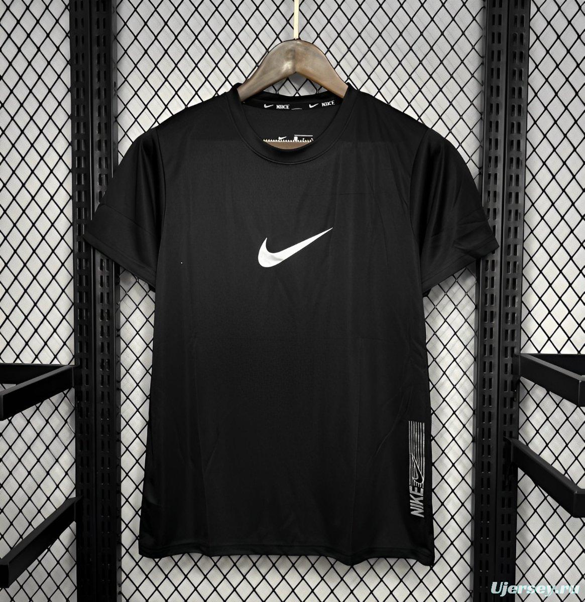 2024 Nike Black Cotton T-shirt #1032