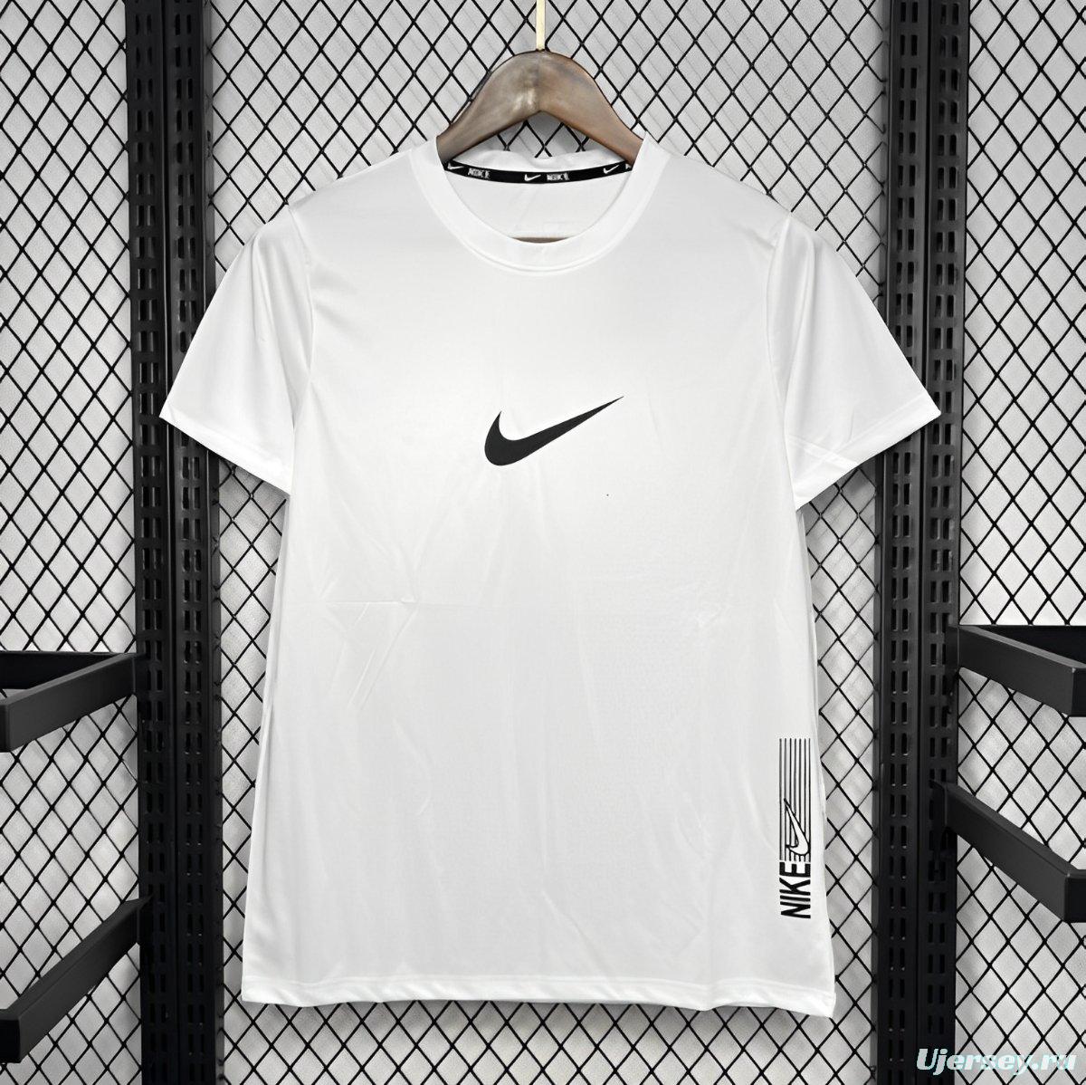 2024 NIKE White T-Shirts